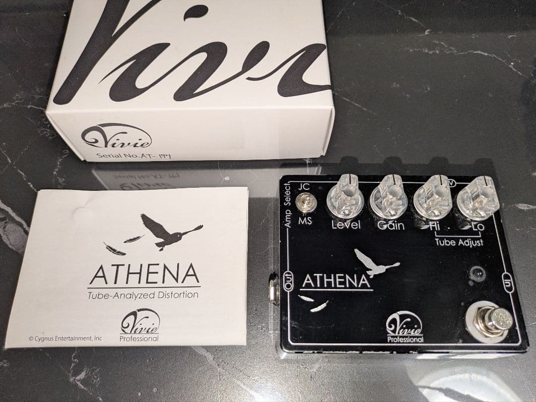 Vivie ATHENA ディストーション、動作確認済