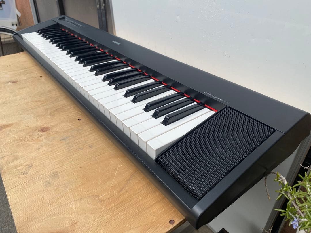 yamaha np-11 piaggero 専用ソフトケース付き　電子ピアノ