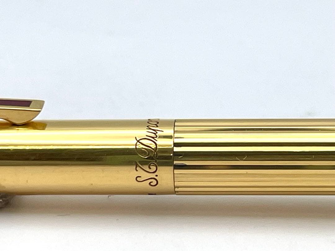 【S】STデュポン ボールペン 925 銀製 フランス製1980年代