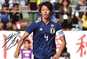 なでしこジャパン　サッカー日本代表女子主将　熊谷　紗希 直筆サイン入りフォト