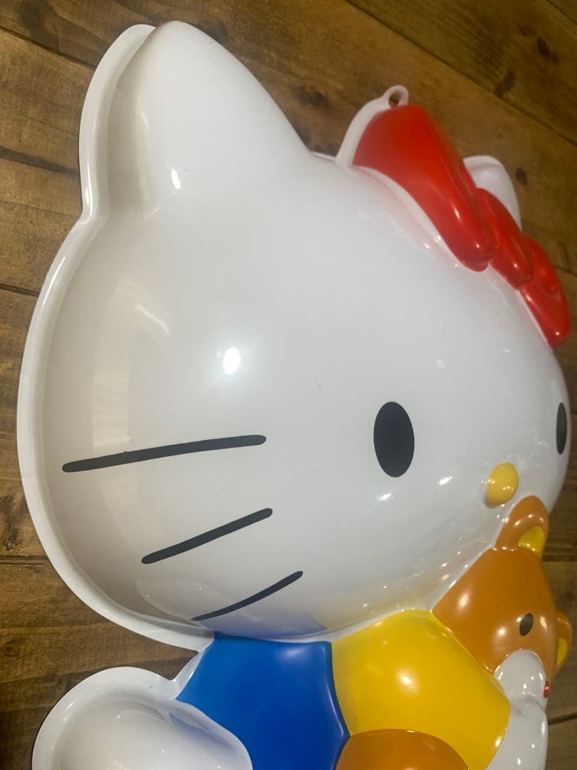 ハローキティ　壁掛け 当時物 サンリオ キティちゃん レトロ 特大