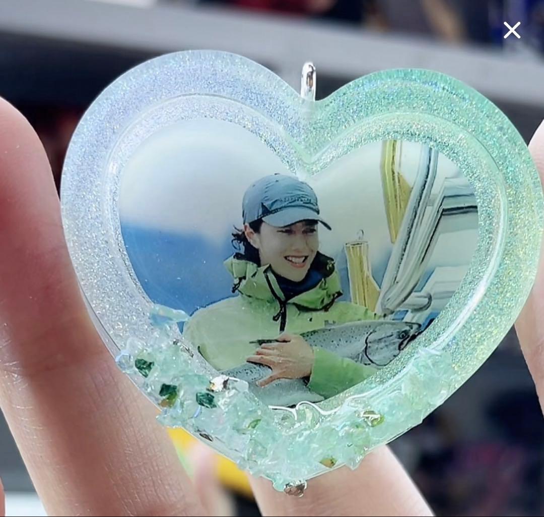 王一博 ゴージャスなキラキラ 星&ハート　レジンキーホルダー14点セット❣️確認用