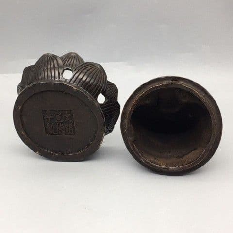 小坊主が香炉 茶道具 香道具 工芸品 美術品 置物