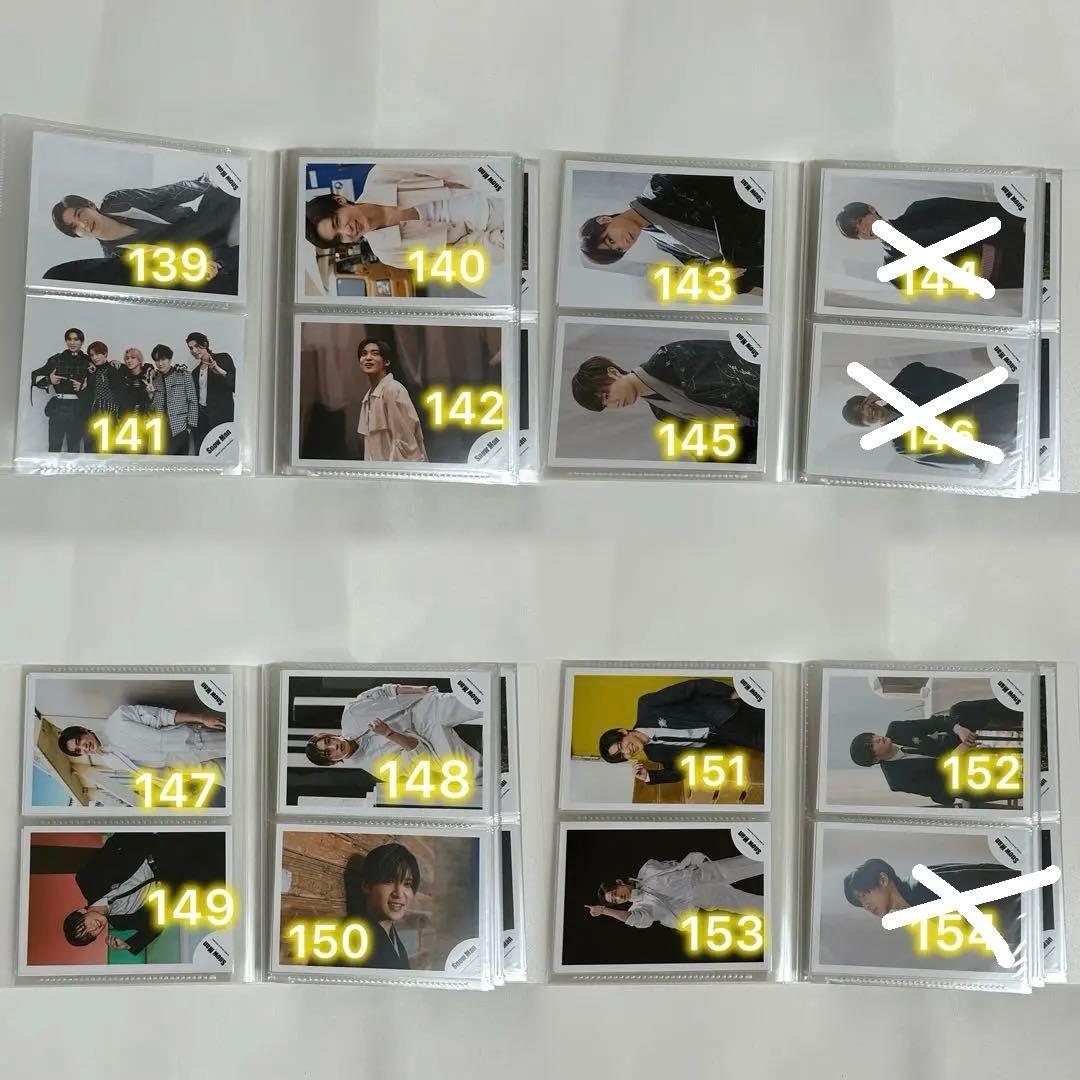 Man 公式写真　目黒蓮・阿部亮平・集合