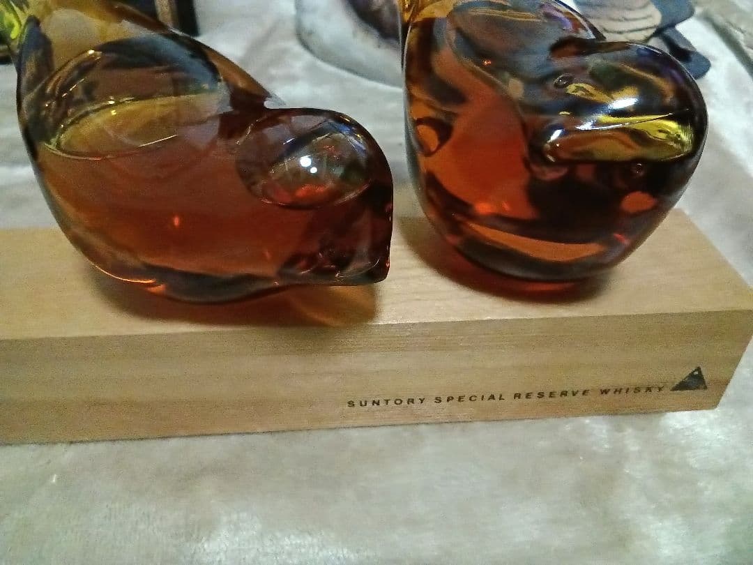 サントリー　　スペシャルリザーブ　愛鳥ボトルセット