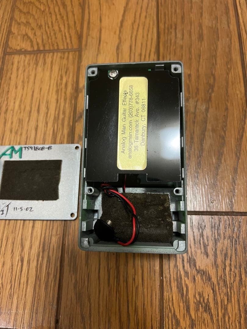 r*d様 Ibanez TS9 アナログマンTS808 MOD