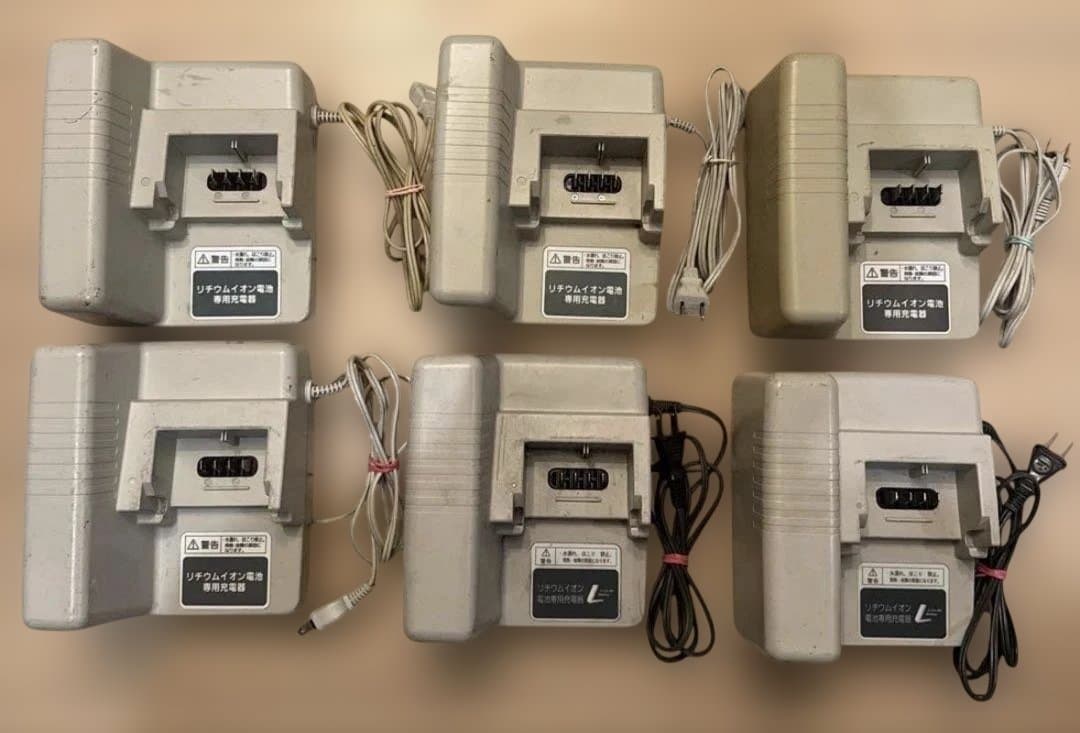 パナソニック電動自転車充電器　6台