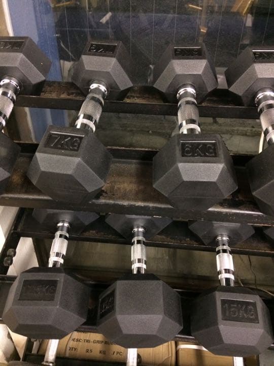 1万円値下ヘックス ダンベル　32.5kg2個