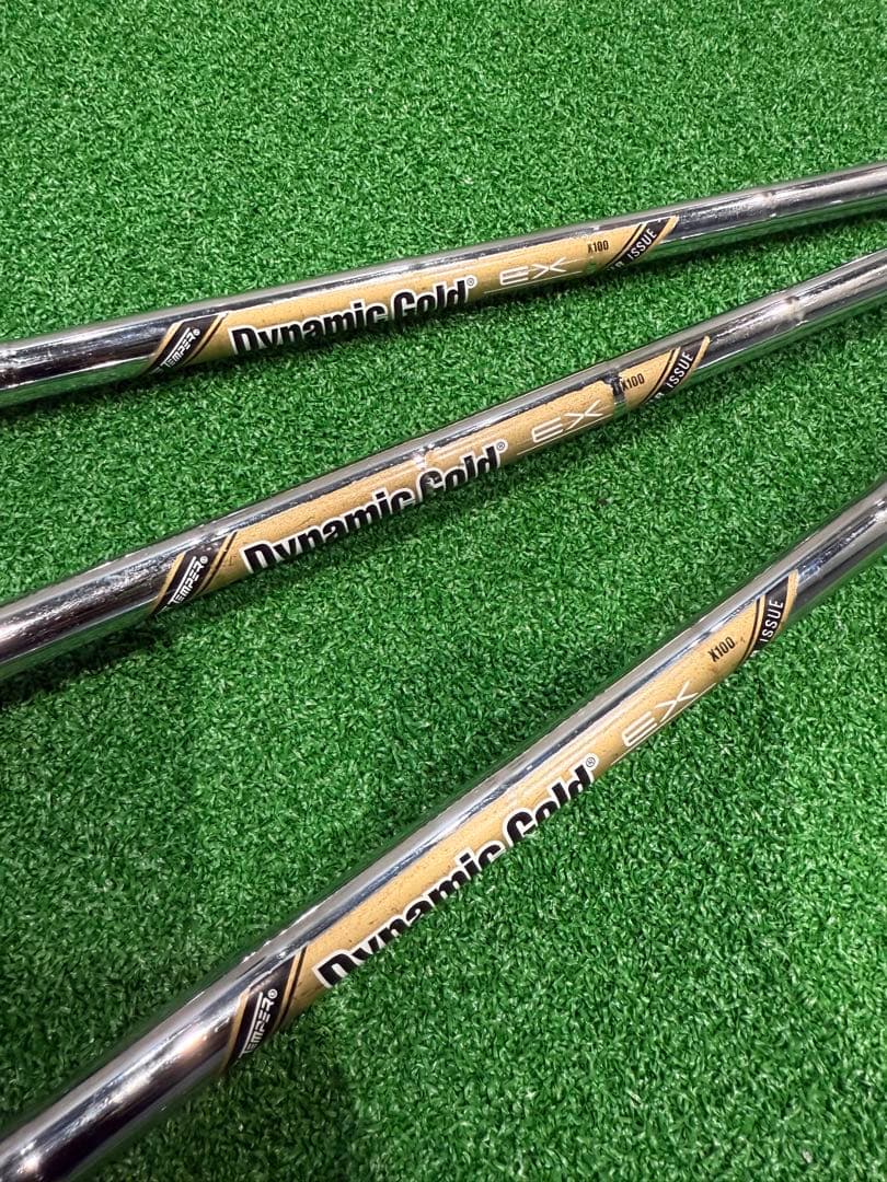 クリーブランドRTX6ZIPCOREウェッジ 3本DGEXツアーイシューX100