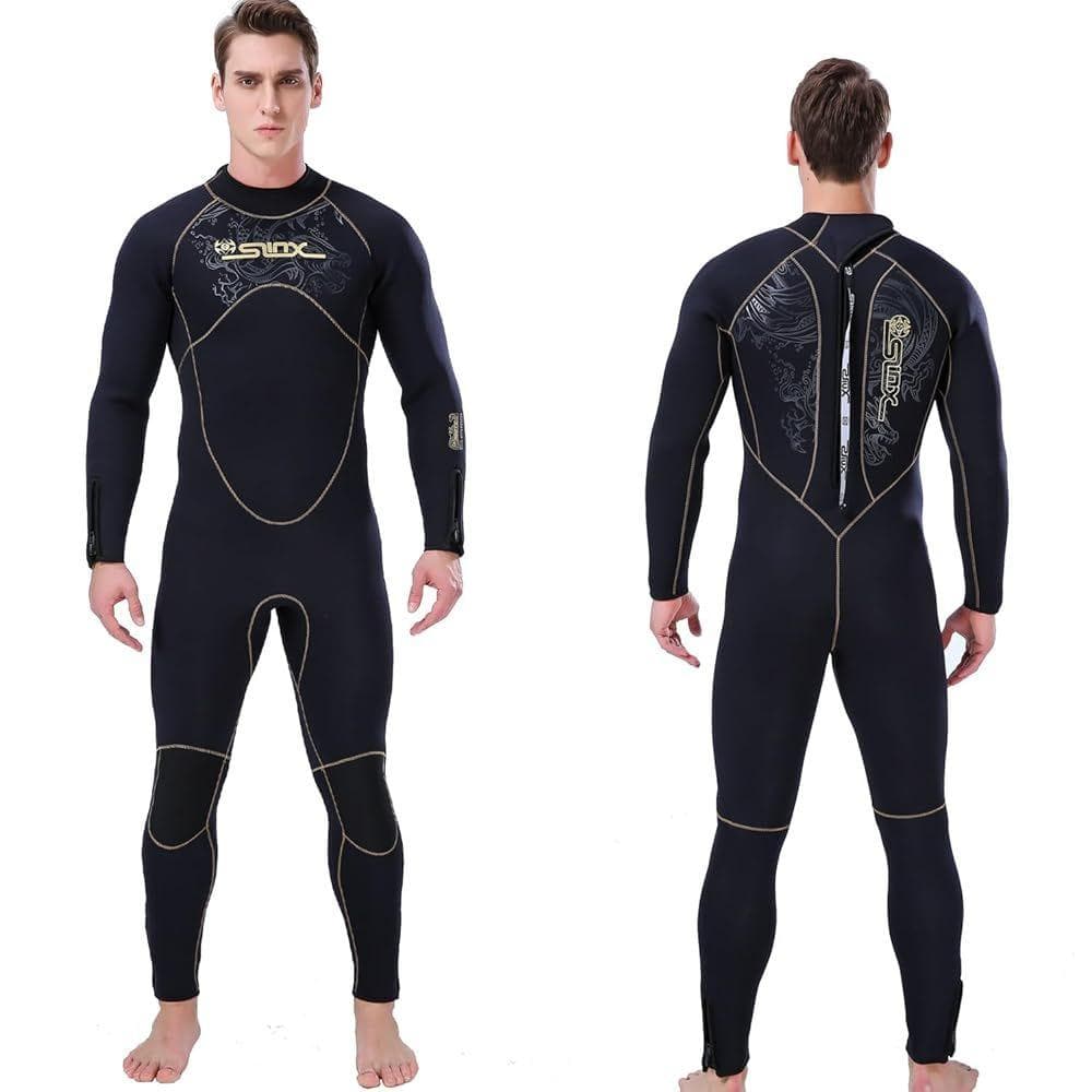 ウエットスーツ メンズ 5mm ネオプレン素材 バックジップ仕様 2XL