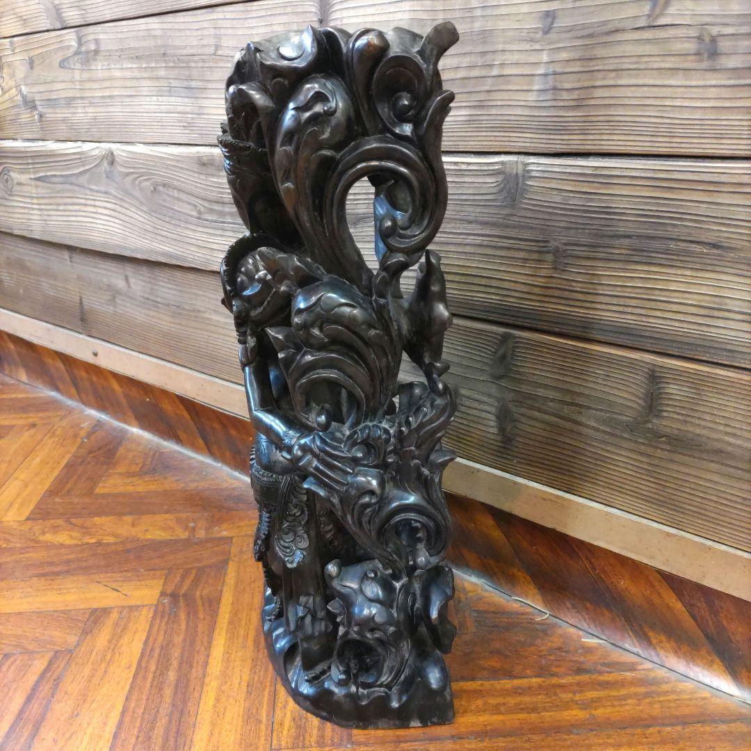 バリ・黒檀・オブジェ