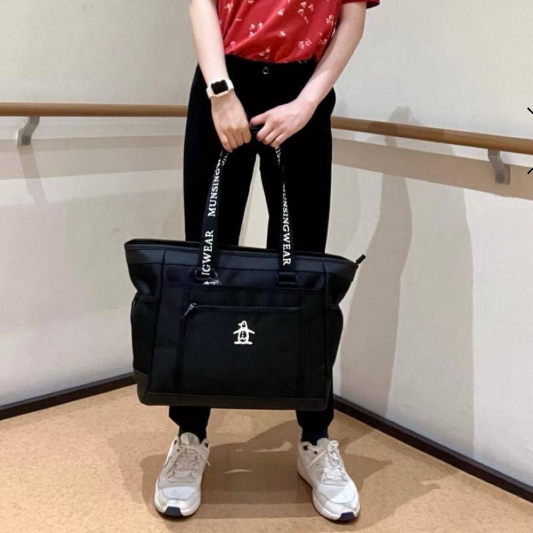 マンシングウェア　ファブリックトートバッグ