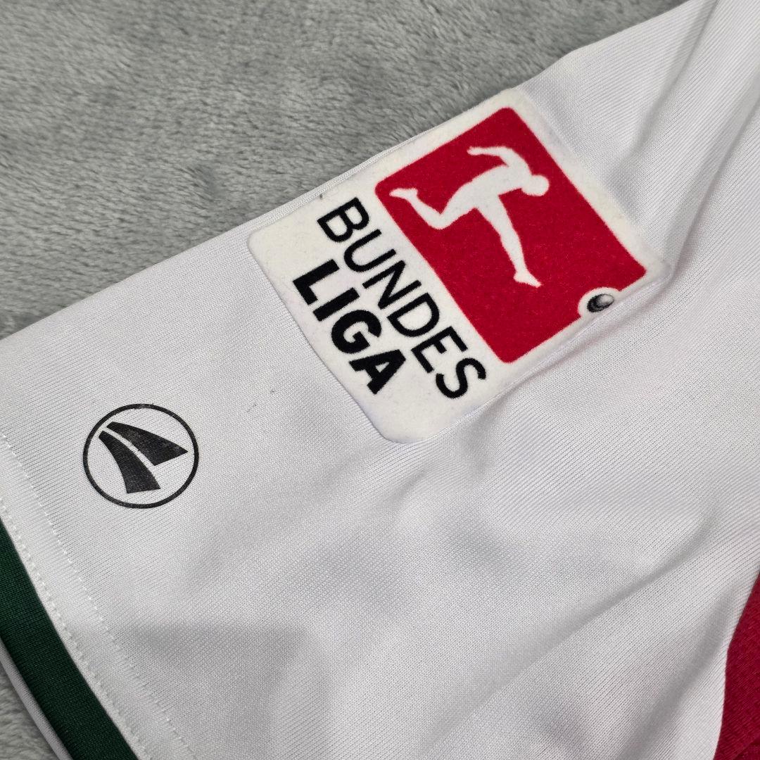 アウクスブルク　細貝萌　ユニフォーム　M　白　jako　ヤコ　ブンデスリーガ