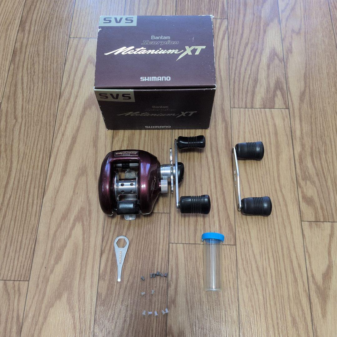 SHIMANO scorpion メタニウムXT 赤メタ バンタム