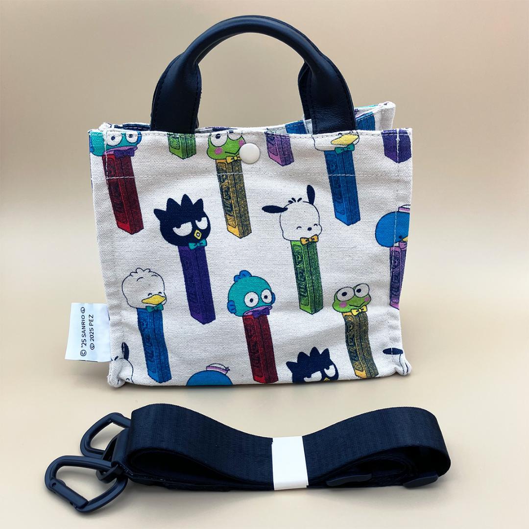 未使用 はぴだんぶい PEZ ear コラボコットンバッグSサイズ トート