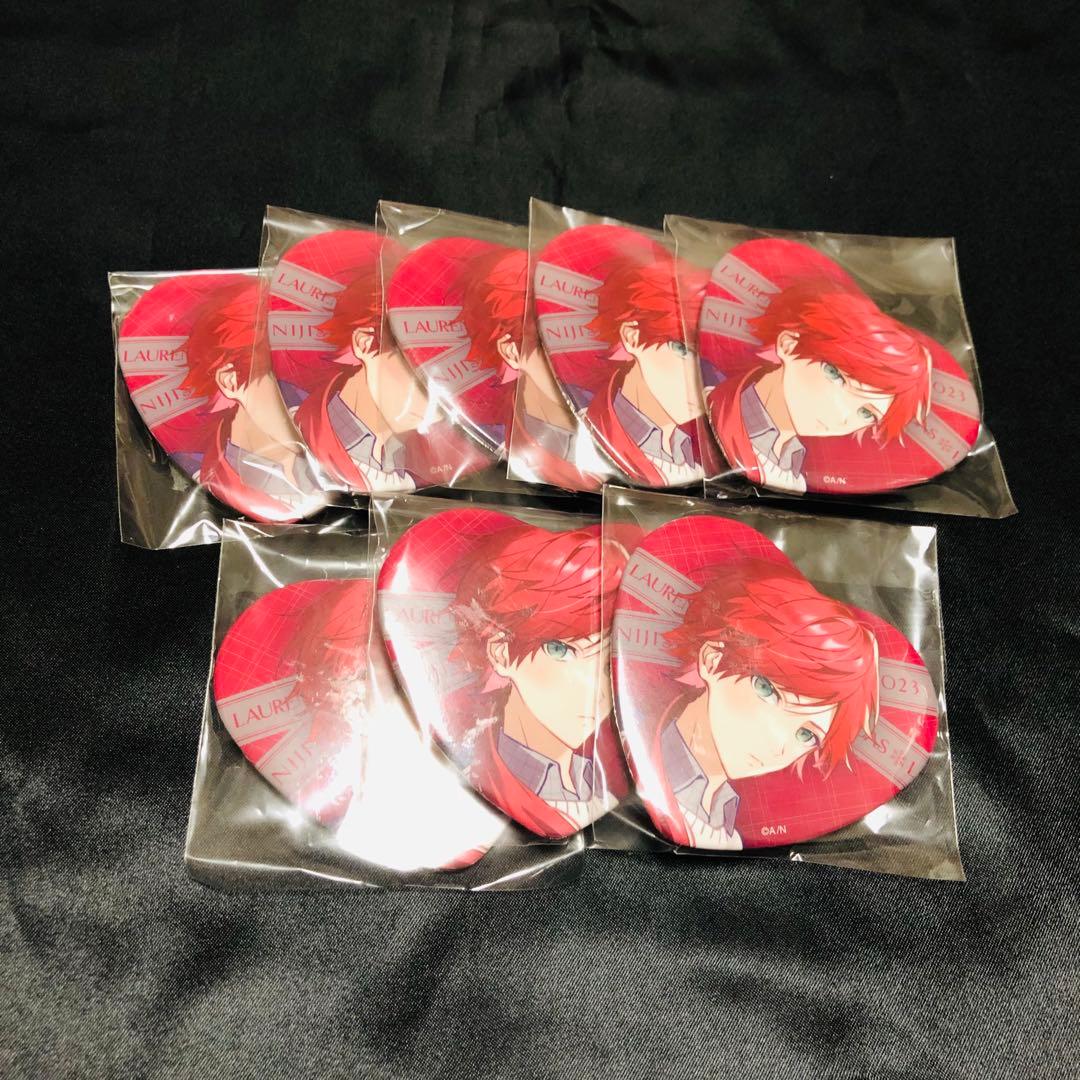 にじさんじ ホワイトデー ハート缶バッジ ローレン・イロアス