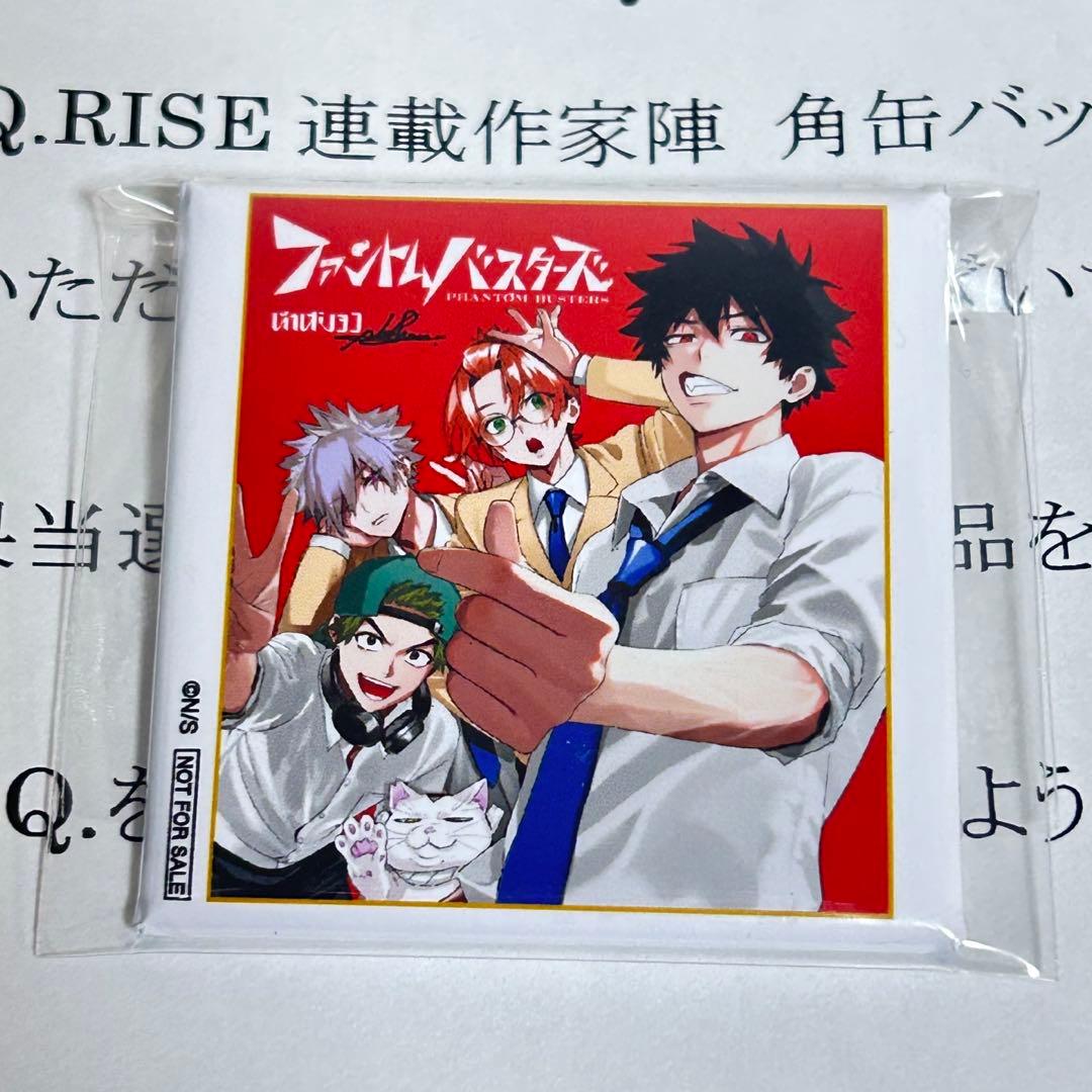 ジャンプSQ RISE 定期購読者限定 角缶バッジ 当選品 プレゼント 懸賞