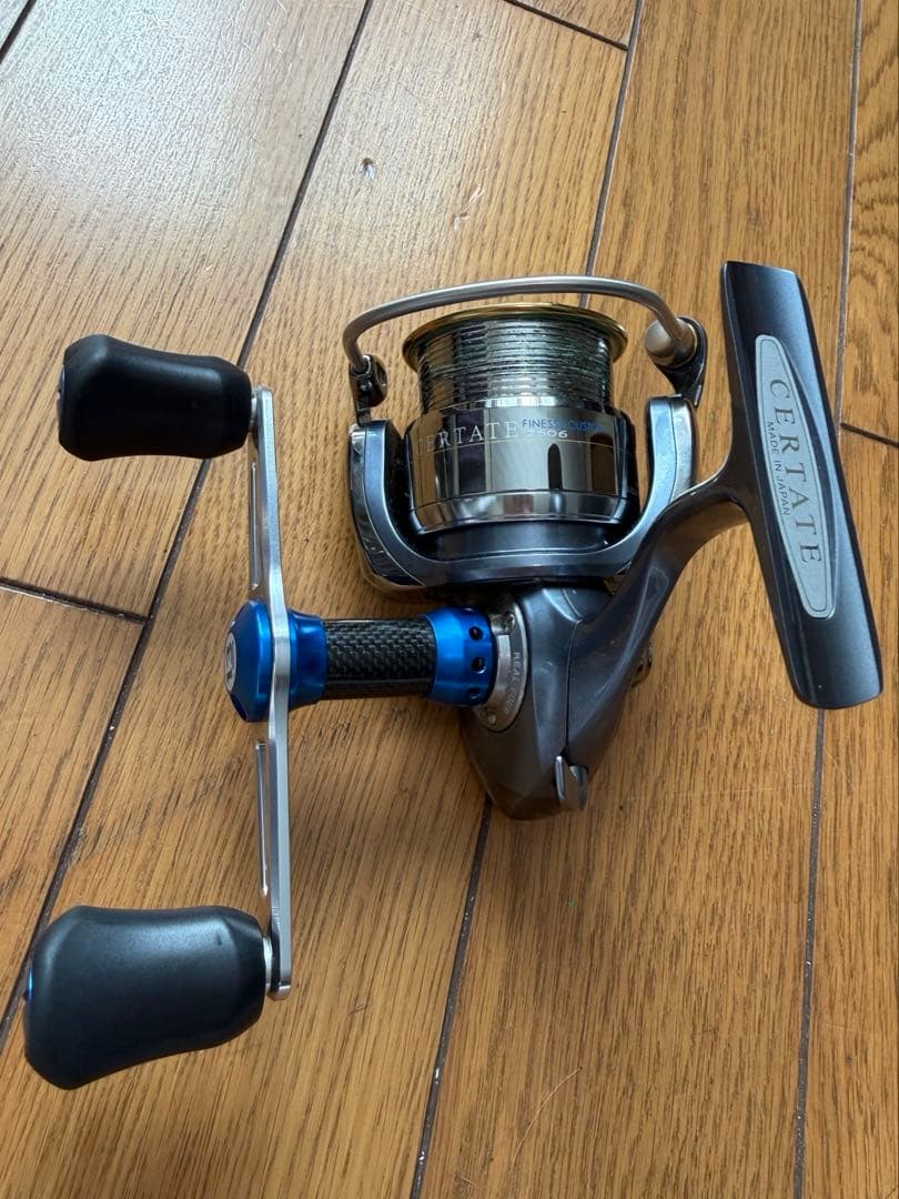 ダイワ セルテート フィネスカスタム 2506 スピニングリール ハンドル変更