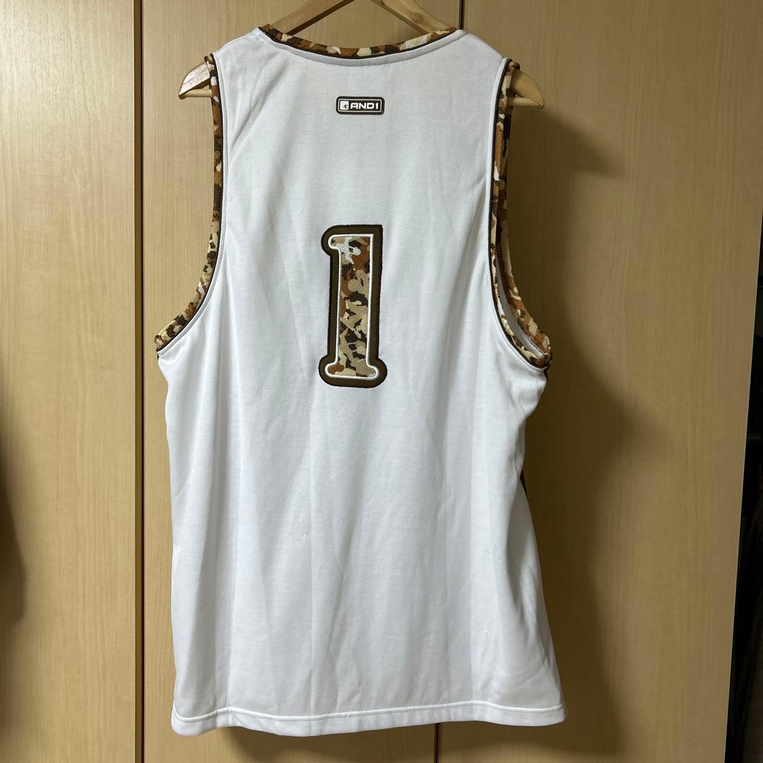 AND1 ミックステープツアー　直筆サイン入りユニフォーム