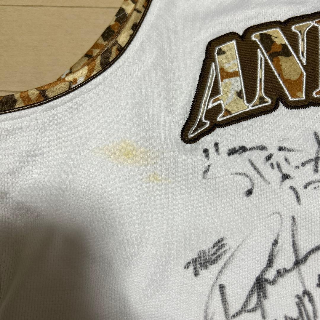 AND1 ミックステープツアー　直筆サイン入りユニフォーム