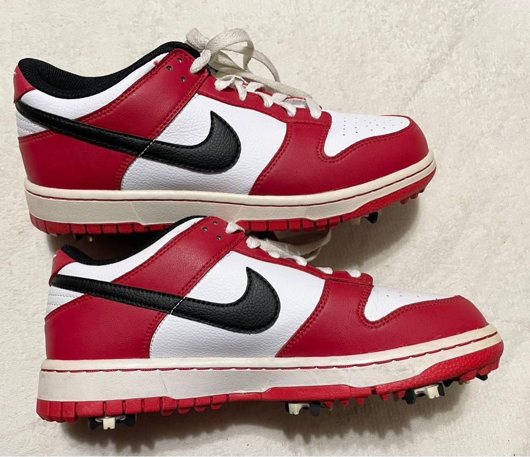 ナイキ　ゴルフシューズ　シカゴカラー　ダンクDUNK 25㎝