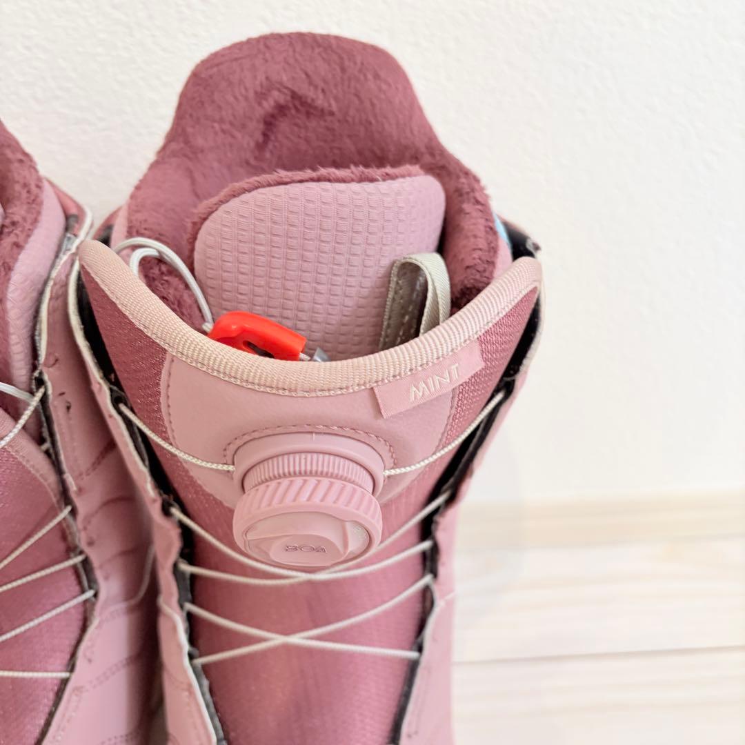 美品！BURTON MINTBOA ピンク 24.5cm