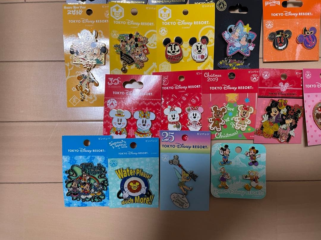 東京ディズニーランド　ピンバッジ　セット　追加有り