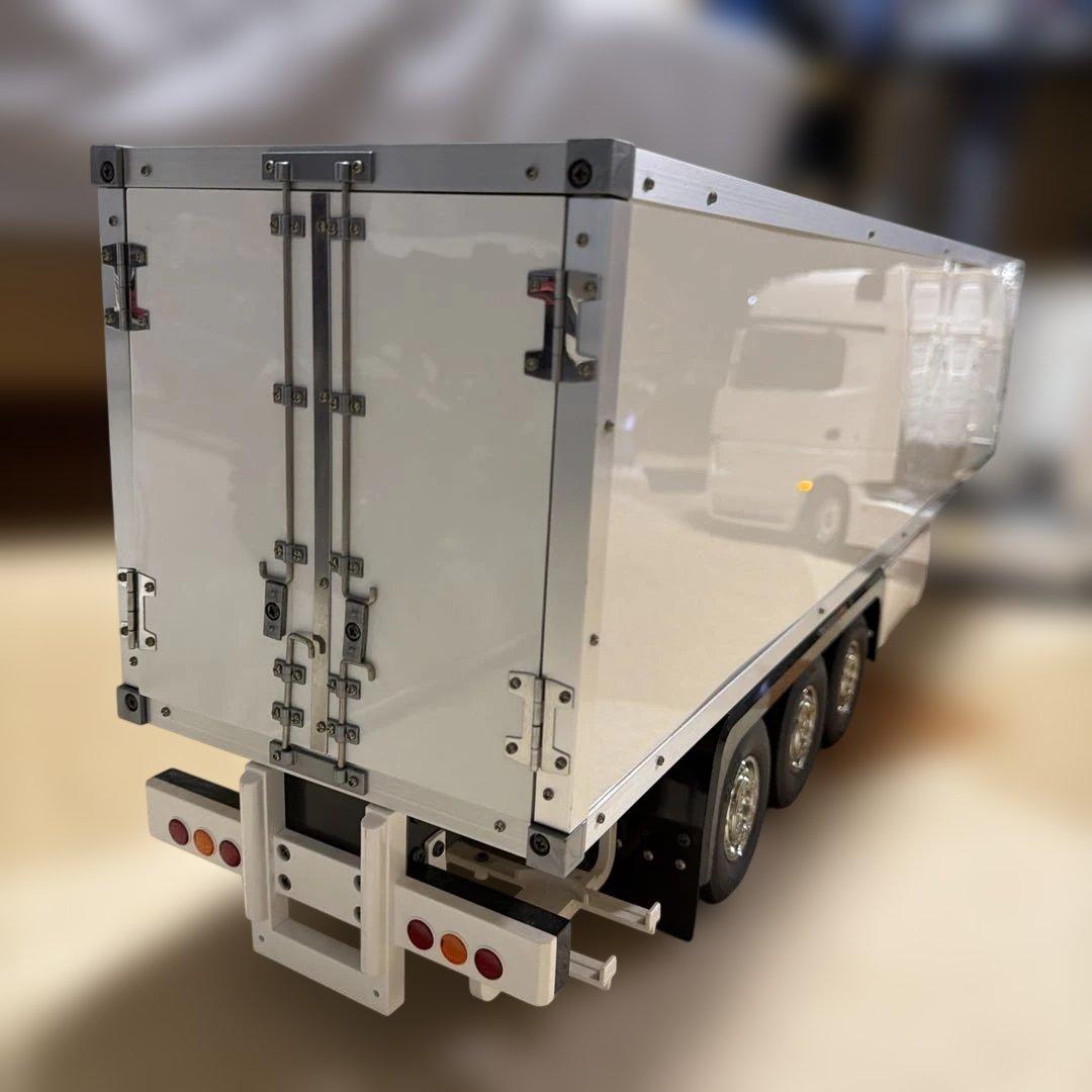 タミヤアクトロストレーラー3軸リーファセット