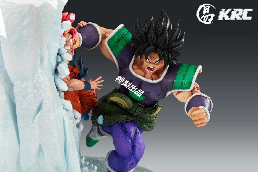 新品未開封『ドラコンボール』　ブロリー　＊　孫悟空　 ガレージキット スタチュー