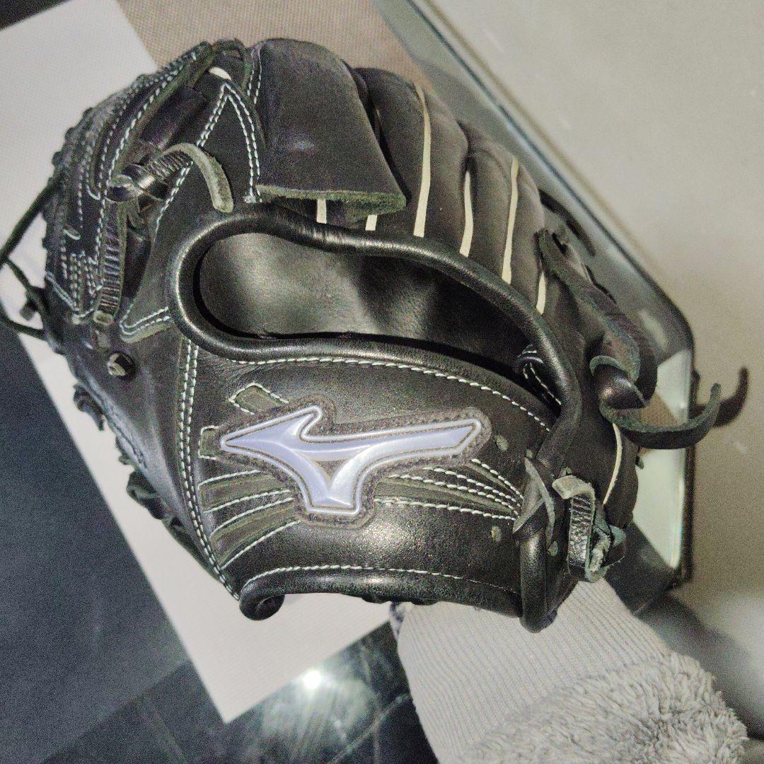 Mizuno 軟式野球用グローブ 黒　ピッチャー用