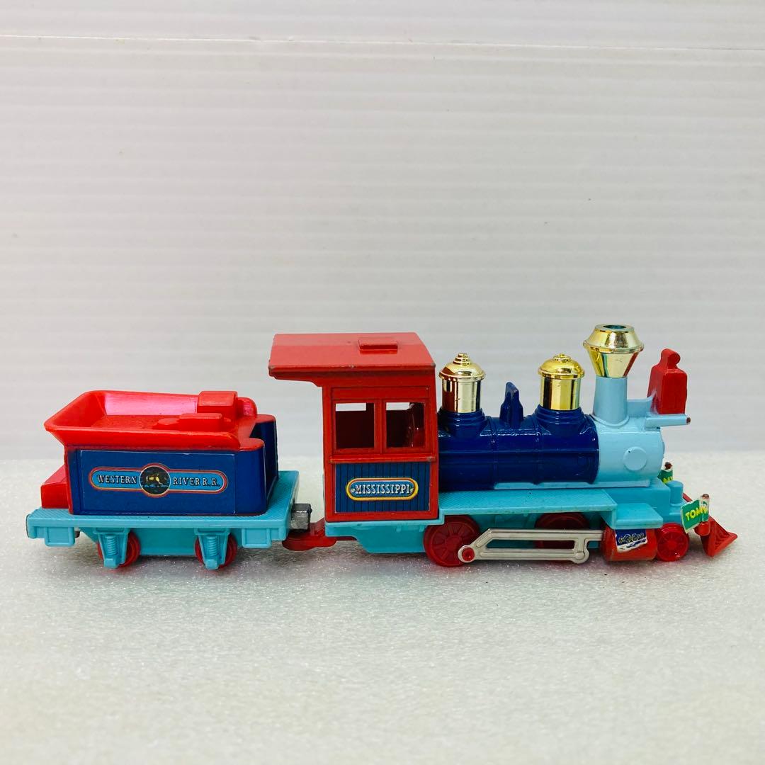 【４台セット★1983年製】ディズニー ウエスタンリバー鉄道　TOMY　に11