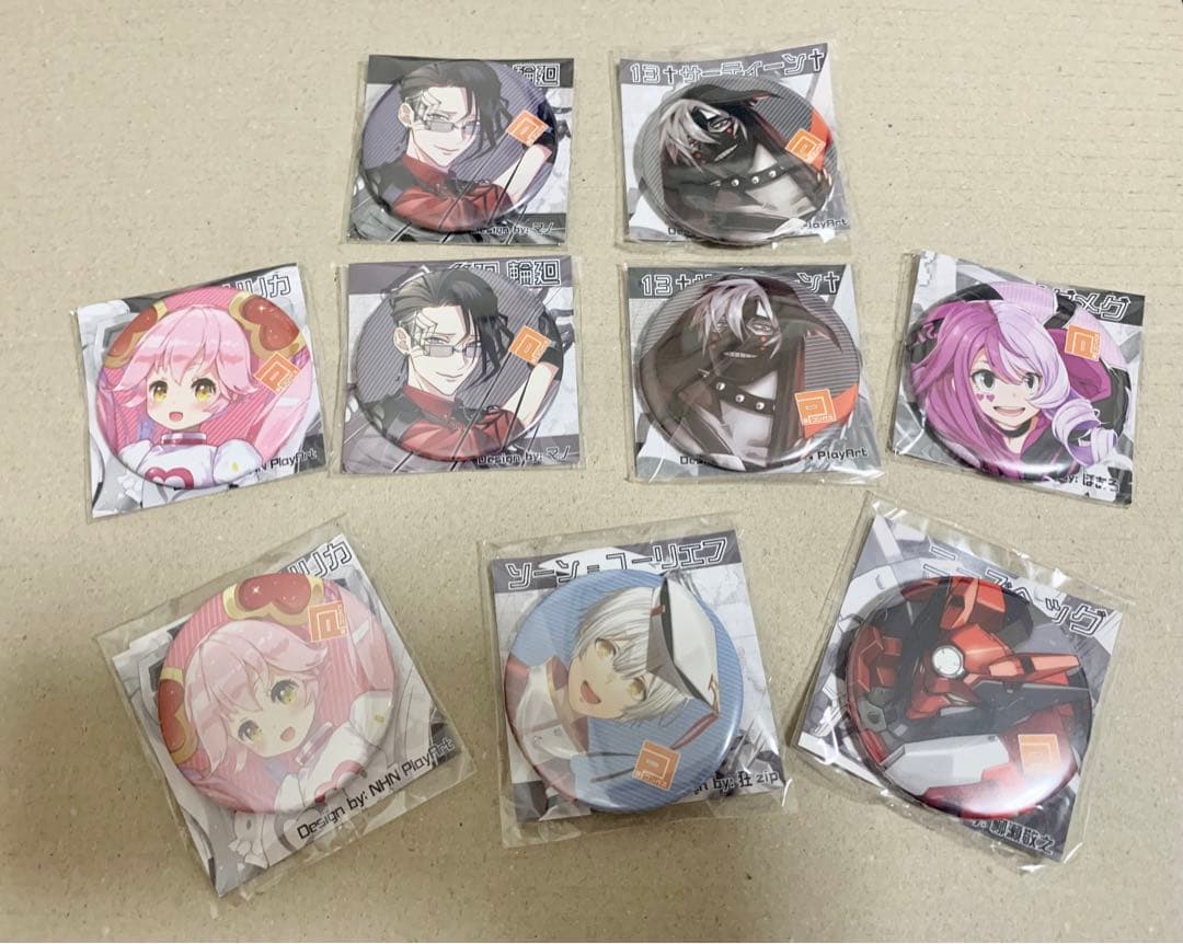 コンパス 非売品缶バッジ 13 輪廻 イグニス他まとめ売り(バラ売りも可)34点