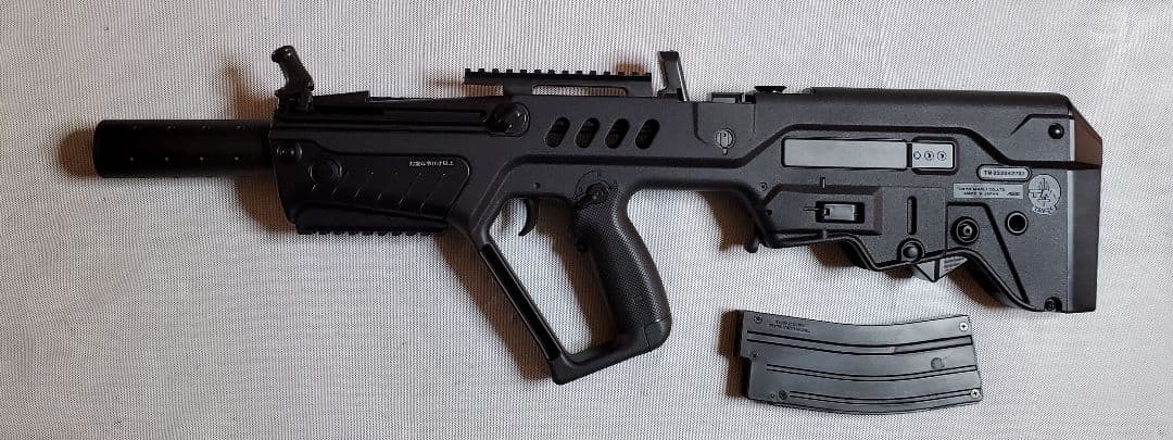 東京マルイ　タボール21　サイレンサー　カスタム　改修品　10禁