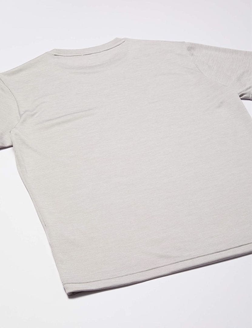 ルコックスポルティフ テニスウェア 半袖TシャツQTMQJA04灰色メンズL新品