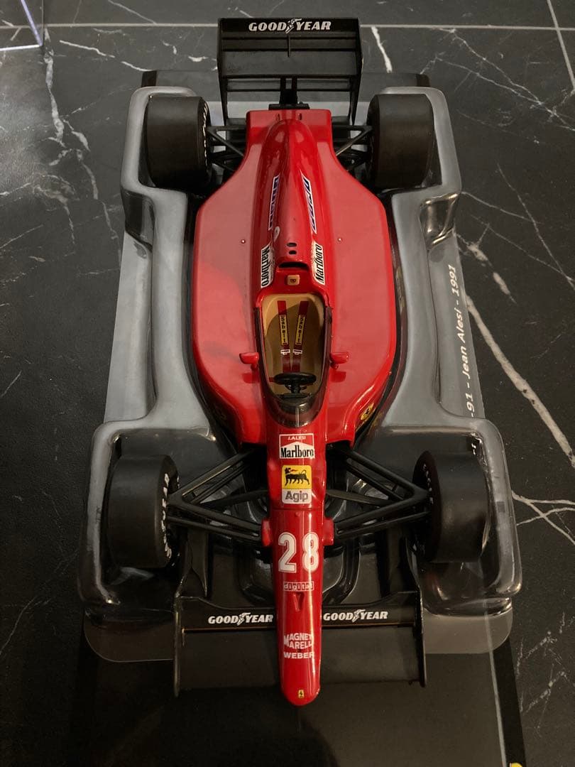 日本未発売　フェラーリF1 ビッグスケールコレクション F1-91 アレジ仕様