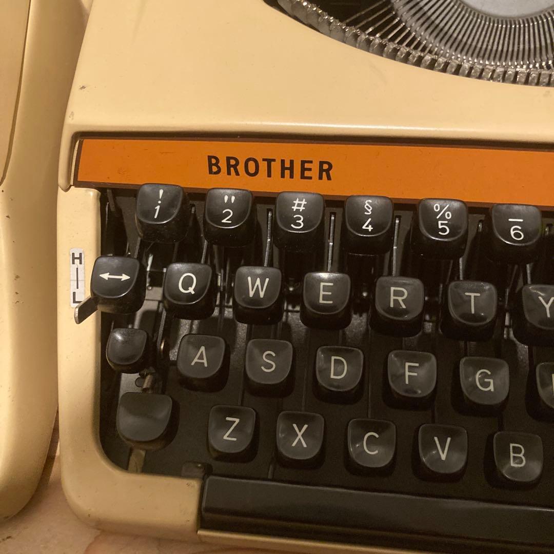 brother　タイプライター　JP1-193　2個　アンティーク　レトロ
