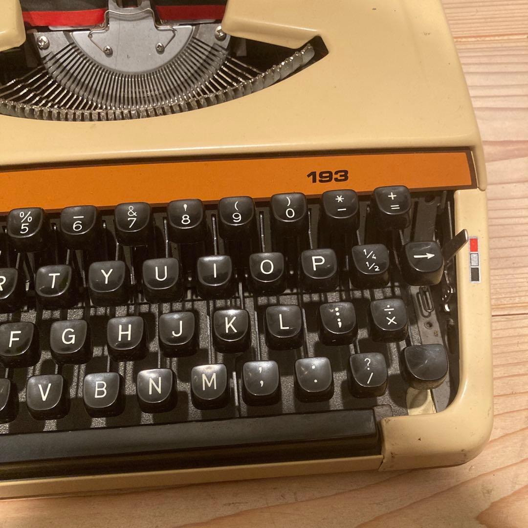 brother　タイプライター　JP1-193　2個　アンティーク　レトロ