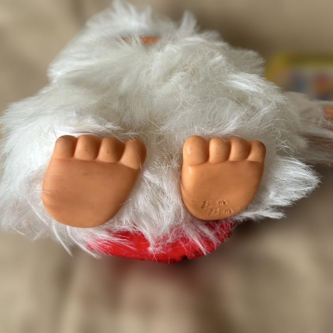 【入手困難】タグ付き　セキグチ　ベムベム　ぬいぐるみ　雪男　昭和レトロ