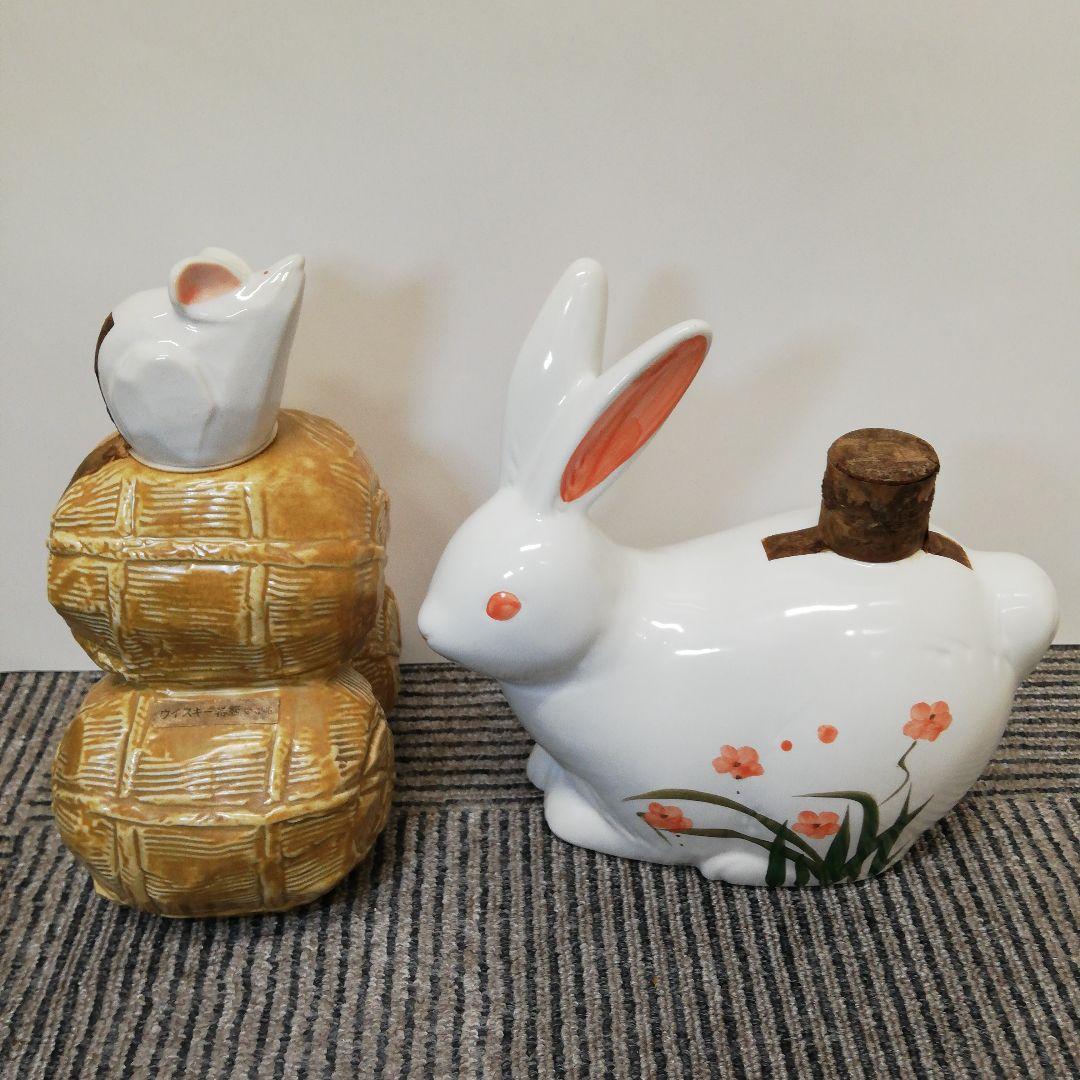 【希少】サントリー オールド 干支ボトル 1984年 子歳，卯歳 ２本セット