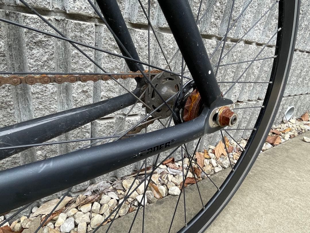 LEADER735 リーダーバイク735 錆びあり・パンクのため大幅割引価格