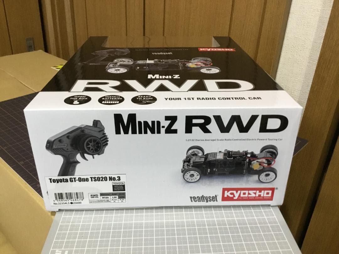 ミニッツRWDレディセット　トヨタGTーOne　TS020　NO.3　（新品）