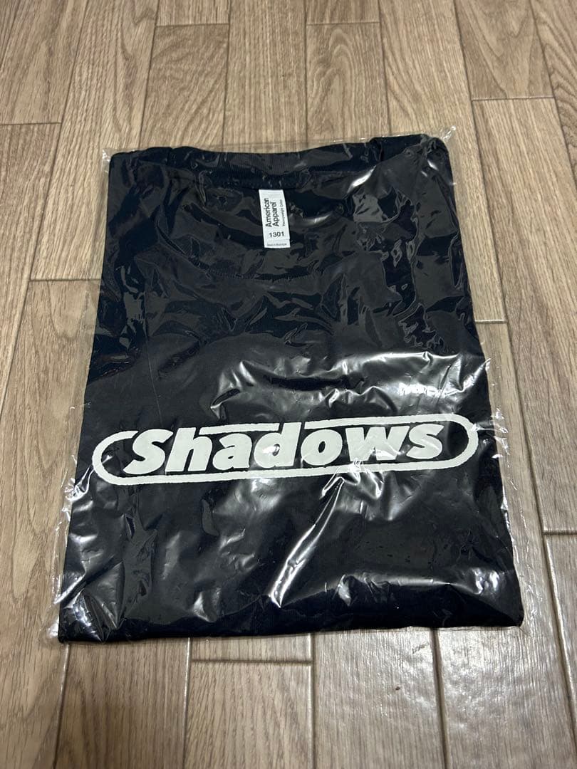 Shadowsロゴプリント Tシャツ 黒 XL