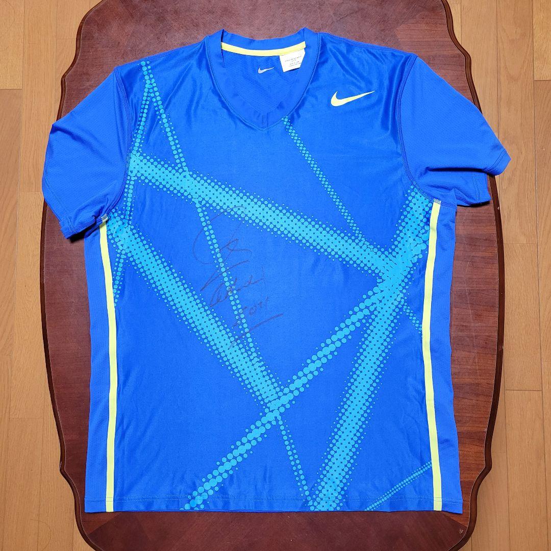 ラファエル・ ナダル選手 本人着用 直筆サイン入り ウェア 全米オープン2011