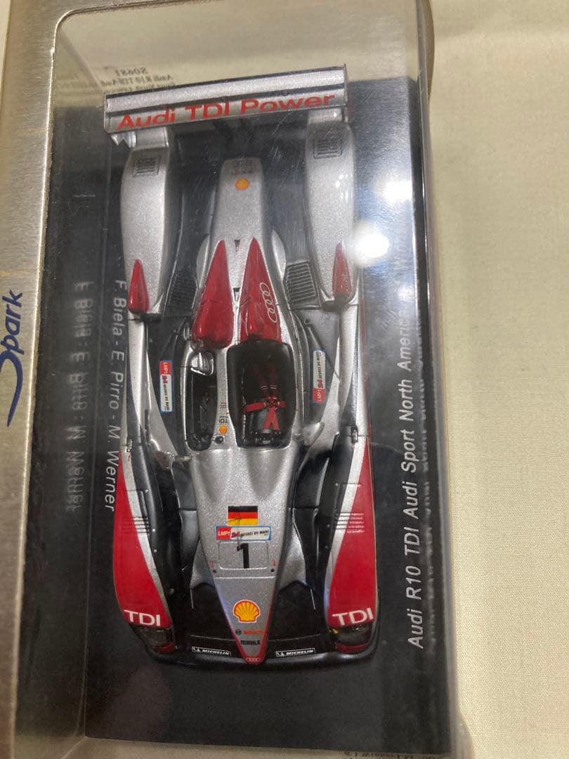 スパーク 1/43 アウディ R10 TDI LM2007 No.1 優勝