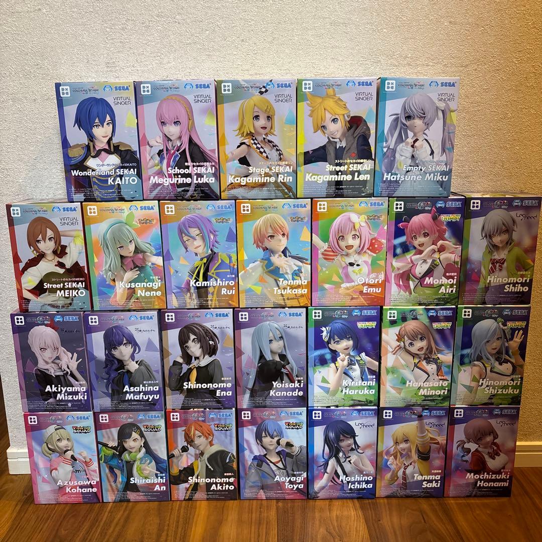 プロジェクトセカイ　フィギュア　全26種セット