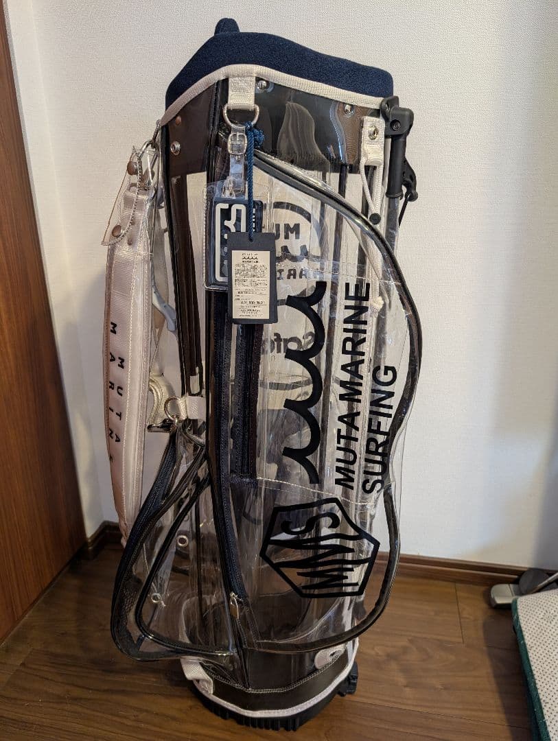 MUT MARINE クリアキャディバッグ新品未使用