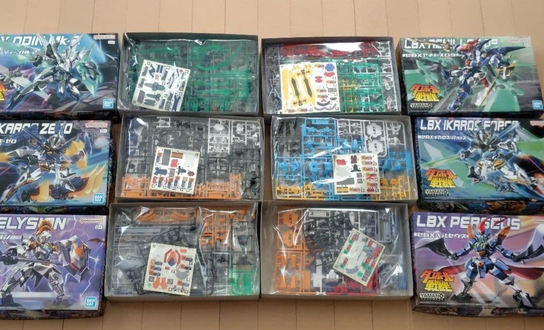 ダンボール戦機　LBX プラモデル まとめ売り　　未開封　アキレス　オーディーン