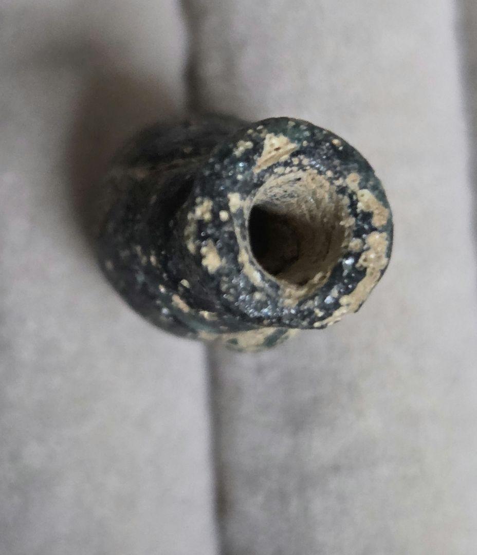 006　ビーズ　トンボ玉　容器玉　小さなガラス壺　！