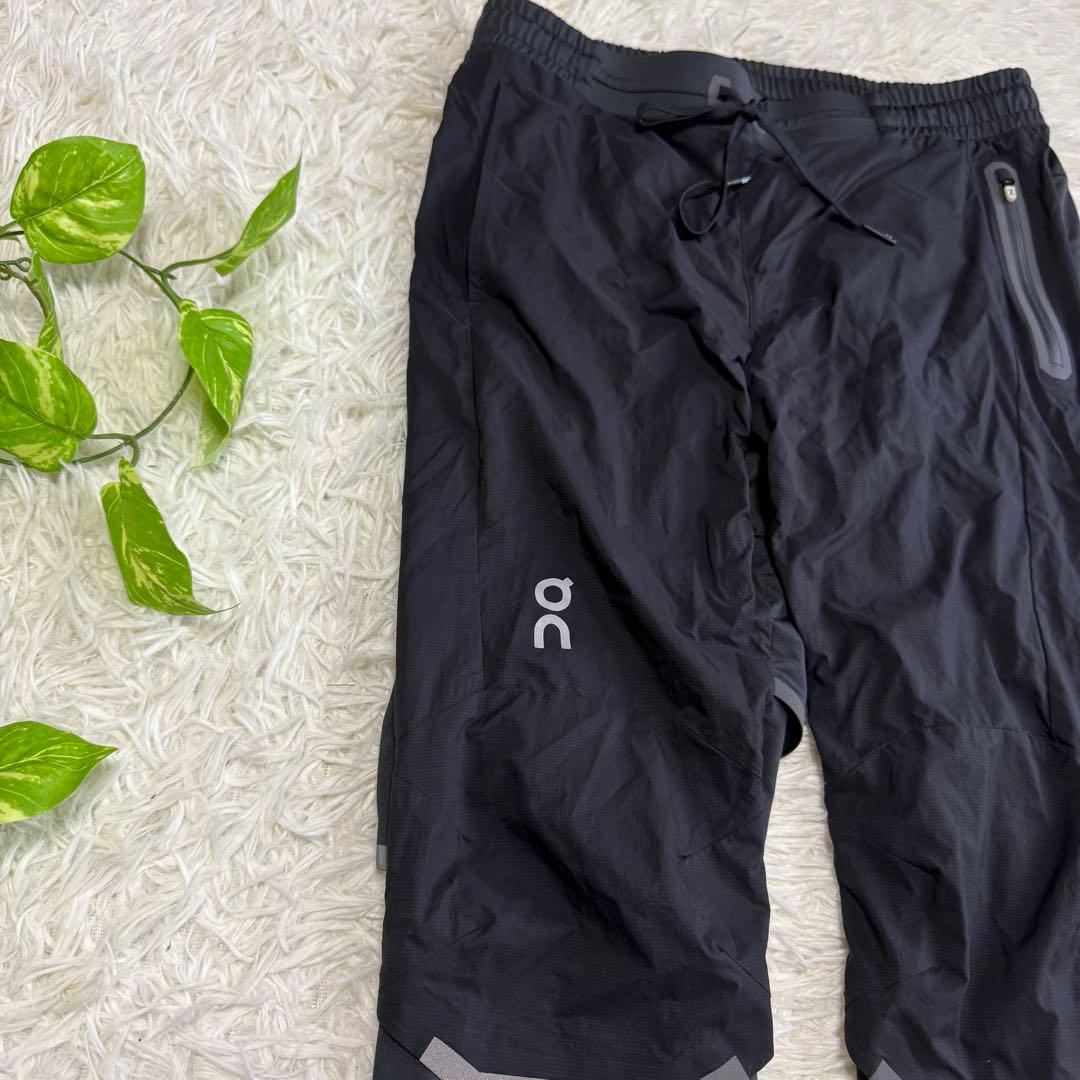 【ON】美品 トレーニングパンツ 定番商品 ブラック Sサイズ メンズ