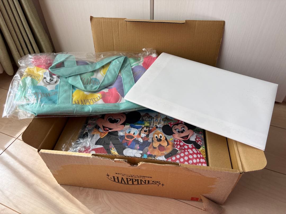 ユーキャン ディズニーリゾート30周年記念CD BOXトートバッグとポスター付き